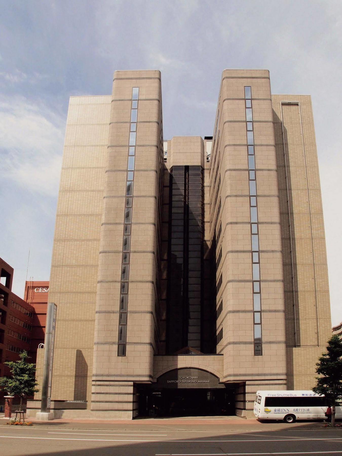 Toyoko Inn Hokkaido Sapporo Susukino Minami Экстерьер фото